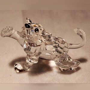 Swarovski Crystal Lion Cub